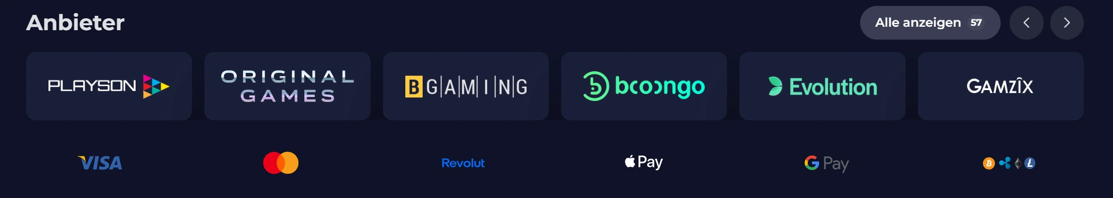 B7 Casino Zahlungen